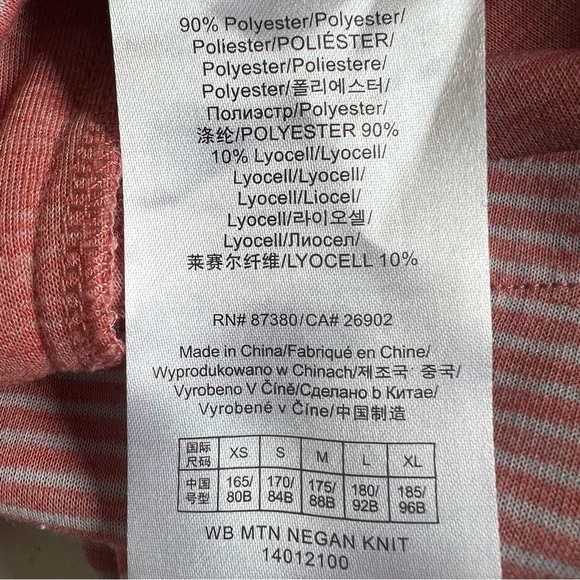 Burton Hooded Full Zip Warm-Up Jacket Orange Stripe Thumbholes Casual Fall Sz L - Picture 12 of 12